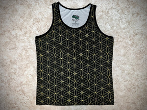 Sacred Gold: Flower of life Tank top
