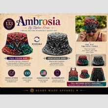 Load image into Gallery viewer, Ambrosia by Stephen Kruse Fully Reversible Bucket Hat
