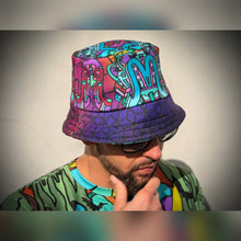 Load image into Gallery viewer, Hulaween X Pretty Lights Reversible Bucket Hat
