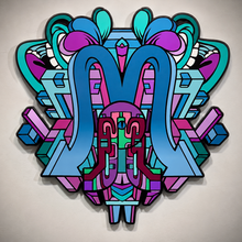Load image into Gallery viewer, PL Element Aluminium Die Cut Wall Art By Papa Bear Arts