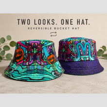 Load image into Gallery viewer, Hulaween X Pretty Lights Reversible Bucket Hat