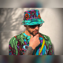 Load image into Gallery viewer, Hulaween X Pretty Lights Reversible Bucket Hat