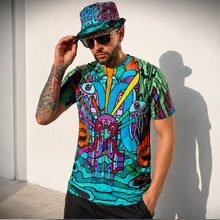 Load image into Gallery viewer, Hulaween X Pretty Lights Limited Edition T-Shirt, Ft. Papa Bear Art