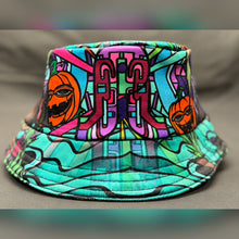 Load image into Gallery viewer, Hulaween X Pretty Lights Reversible Bucket Hat
