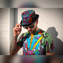 Load image into Gallery viewer, Hulaween X Pretty Lights Reversible Bucket Hat