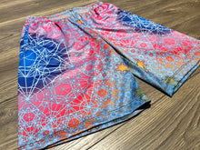 Load image into Gallery viewer, Fractal Metatron Gym Shorts