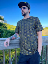 Load image into Gallery viewer, Sacred Gold Flower of Life Shirt -By Taylor Made