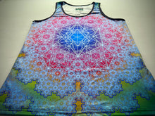 Load image into Gallery viewer, Fractal Metatron Tank Top