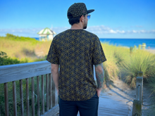 Load image into Gallery viewer, Sacred Gold Flower of Life Shirt -By Taylor Made