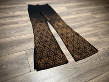 Load image into Gallery viewer, Flower of Life Bell Bottom Leggings