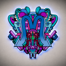 Load image into Gallery viewer, PL Element Aluminium Die Cut Wall Art By Papa Bear Arts