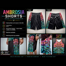 Load image into Gallery viewer, Ambrosia Gym shorts By Stephen Kruse (2 Versions)