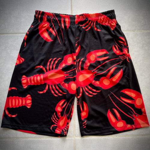 Covered In Lobsters Tipper Tribute Gym Shorts