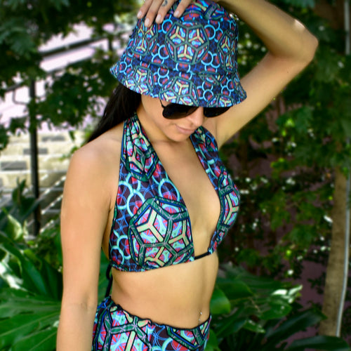 Dodecahedron Reversible Bucket Hat