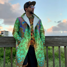 Load image into Gallery viewer, Earth Style Fractal Metatron Cosmic Cloak