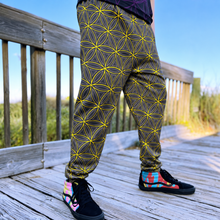 Load image into Gallery viewer, Golden Resonance Joggers