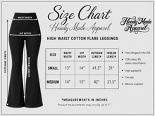 Load image into Gallery viewer, Flower of Life Bell Bottom Leggings