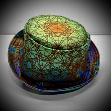 Load image into Gallery viewer, Fractal Metatron Earth Style Reversible Bucket Hat