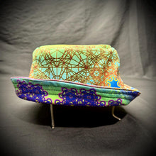 Load image into Gallery viewer, Fractal Metatron Earth Style Reversible Bucket Hat