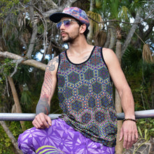 Load image into Gallery viewer, Double Flower of Life Tank Top - Heady Harem