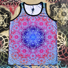 Load image into Gallery viewer, Fractal Metatron Tank Top - Heady Harem
