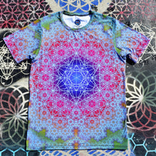 Load image into Gallery viewer, Fractal Metatron T-Shirt - Heady Harem