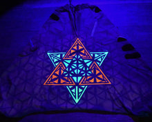 Load image into Gallery viewer, UV Starring Tetrahedron Harem Pants - Heady Harem