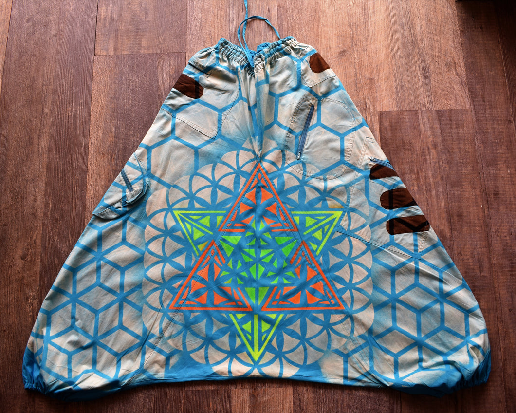 UV Starring Tetrahedron Harem Pants - Heady Harem