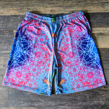 Load image into Gallery viewer, Fractal Metatron Gym Shorts