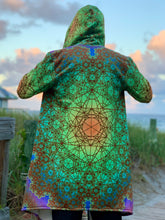 Load image into Gallery viewer, Earth Style Fractal Metatron Cosmic Cloak