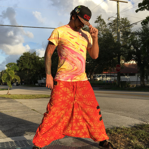 Florida Sunset Tye Dye T-Shirt - Heady Harem