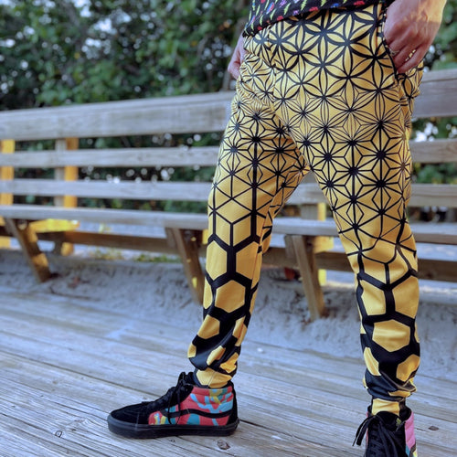 Morphing Gold Joggers